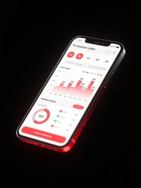 福彩3D App 界面展示